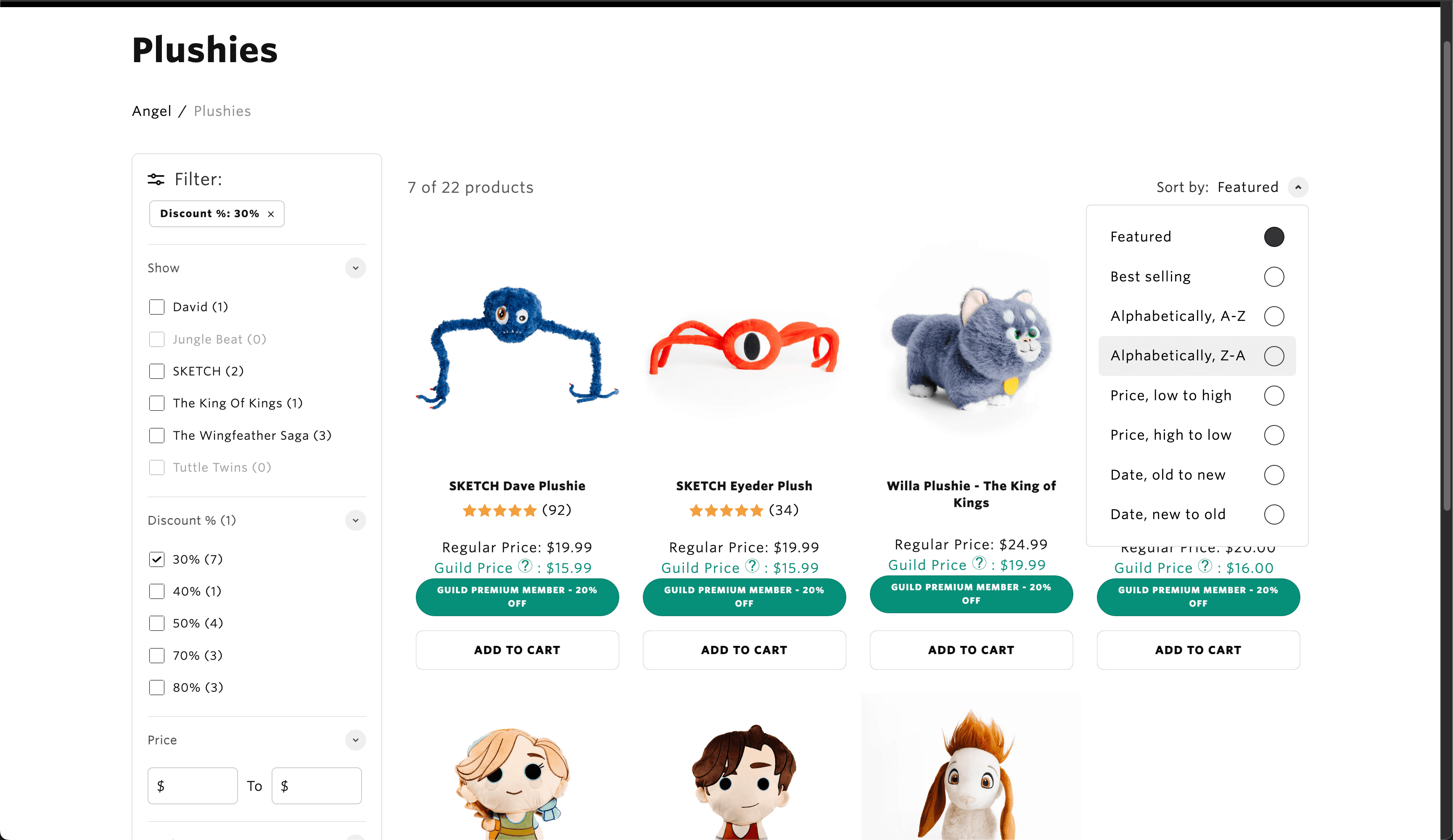 Smart Collection Filters